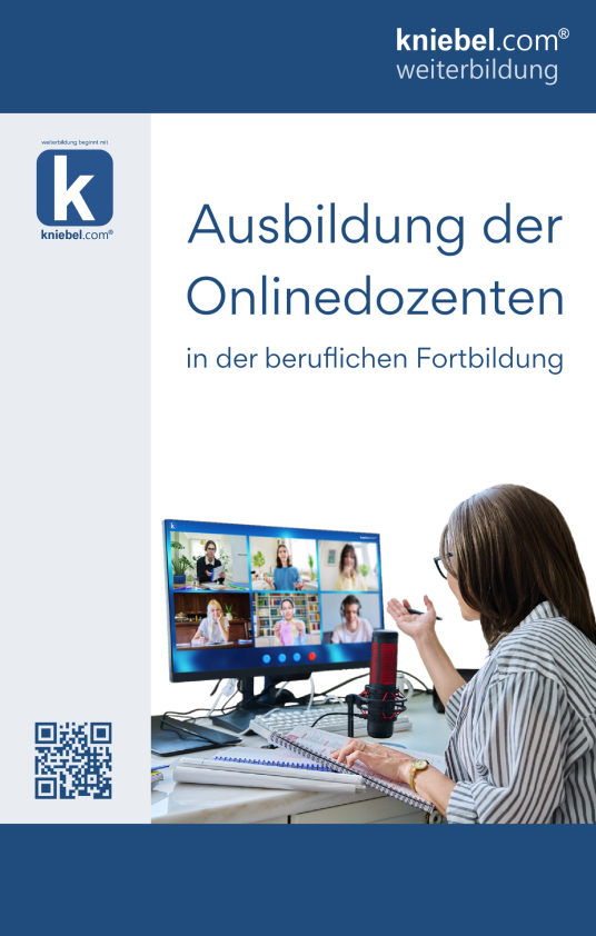 Kurs-Hinweis Ausbildung der Onlinedozenten